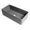 Alfi Brand Gray Matte Smooth Apron 36" x 18" Single Bowl Fireclay Farm Sink ABF3618-GM - alternate 3